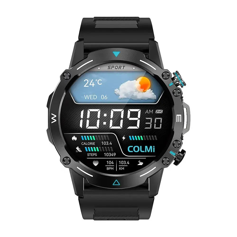 COLMI M42 Smartwatch 1.43'' AMOLED Display 100 Sports Modes Voice Calling Smart Watch Men Women Military Grade Toughness Watch - MaJuah