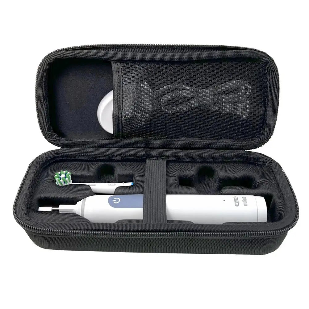 Nylon Hard Case For Oral B Pro 1000 2000 3000 3500 1500 Electric Toothbrush Organizer Storage Bag Travel Protective Pocket Mesh