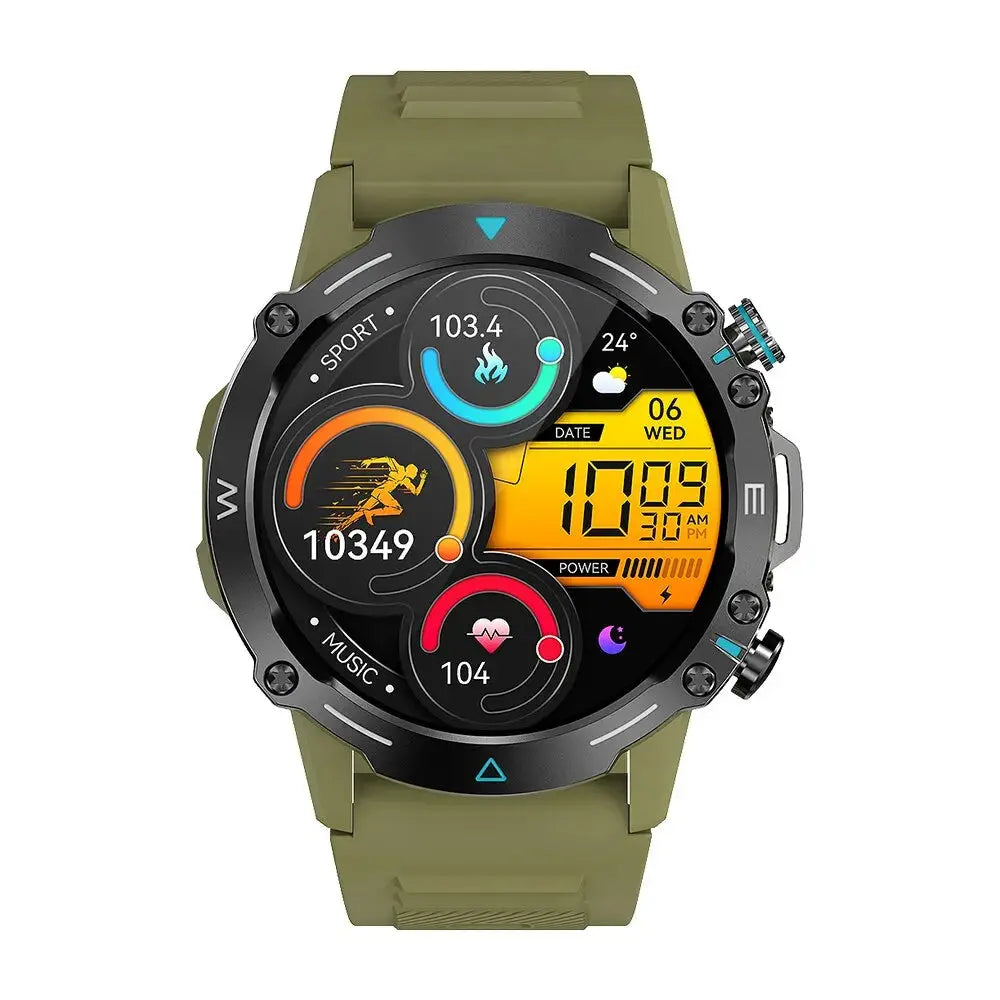 COLMI M42 Smartwatch 1.43'' AMOLED Display 100 Sports Modes Voice Calling Smart Watch Men Women Military Grade Toughness Watch - MaJuah