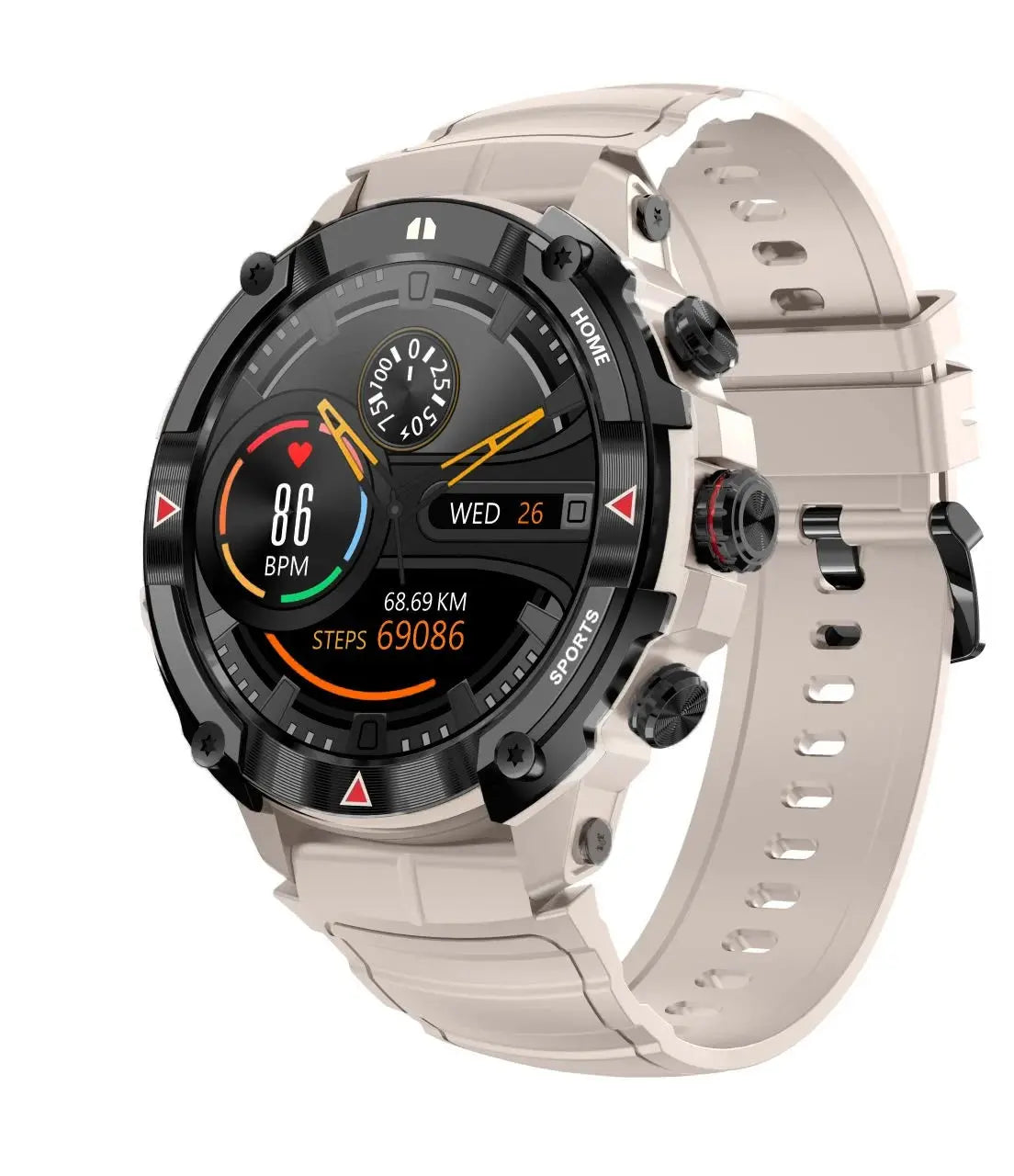 MASX MOSS Ⅱ smart watch 1.43'' AMOLED Display 420mAH bluetooth call Military-grade Toughness Waterproof Sport watch men - MaJuah