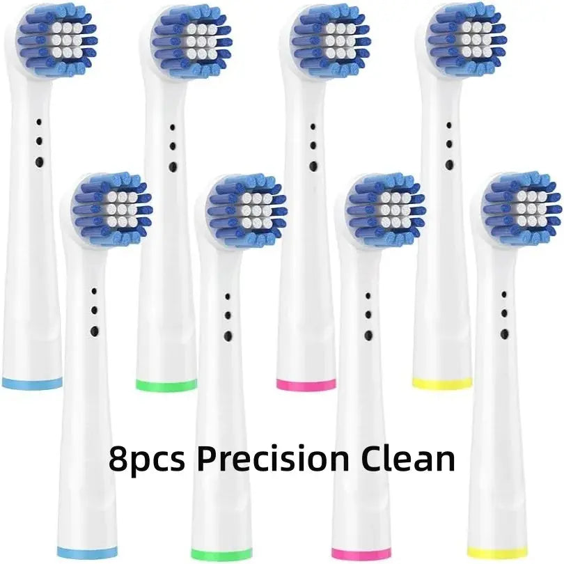 Toothbrush Replacement Heads Refill for Braun Oral-B Electric Toothbrush Pro1000 Pro 3000 Pro5000 Pro7000 Vitality Floss Action - MaJuah