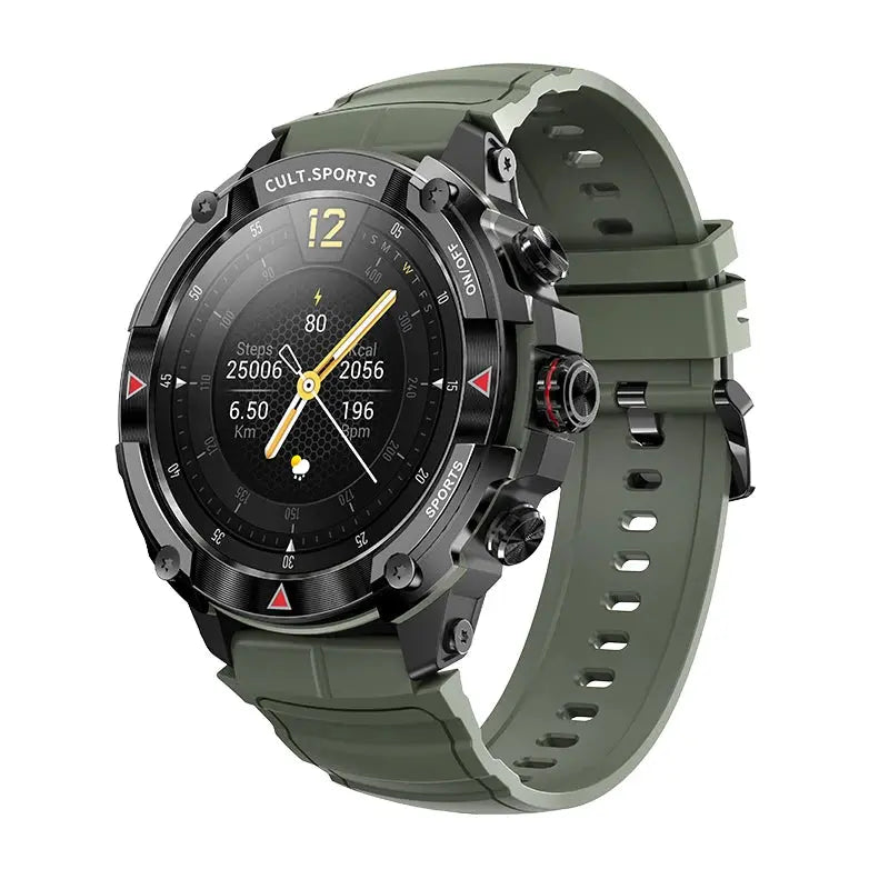 MASX MOSS Ⅱ smart watch 1.43'' AMOLED Display 420mAH bluetooth call Military-grade Toughness Waterproof Sport watch men - MaJuah