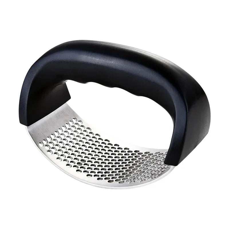 Garlic Press Stainless Steel Garlic Crusher Curve Manual Press Chopper For Fruit Vegetable Tools Kitchen Gadget Accessories