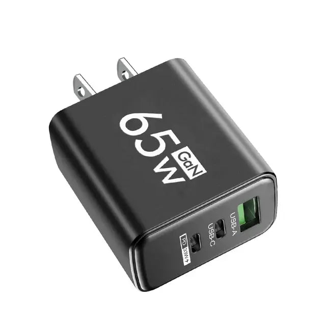 65W GaN USB Fast Charger for iPhone 14, 15 Pro, Xiaomi, Samsung, and more - MaJuah
