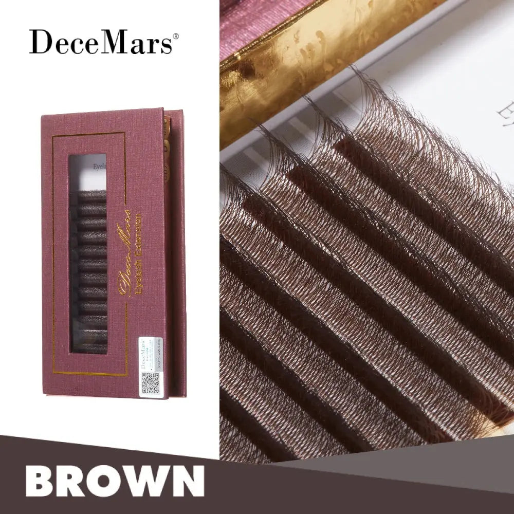 DeceMars 5D - W Shaped Eyelash Extension (12line/Tray) - MaJuah