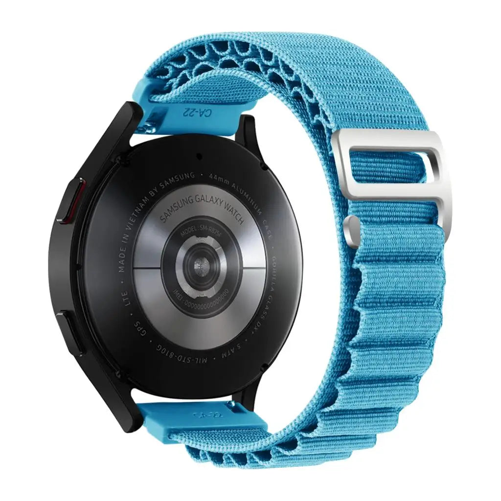 20mm 22mm Band for Samsung Galaxy watch 6/4/5/Pro/classic/3/active 2/Gear S3 Alpine loop bracelet correa HUAWEI GT 2 4 3 Strap