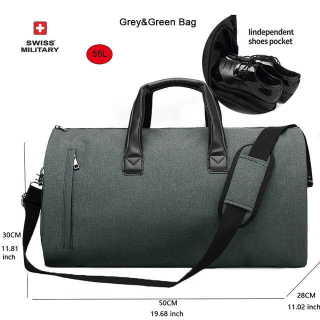 SWISS MILITARY New Men's Business Garment Bag