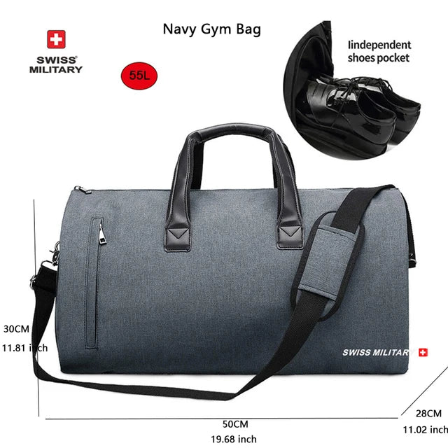 SWISS MILITARY New Men's Business Garment Bag