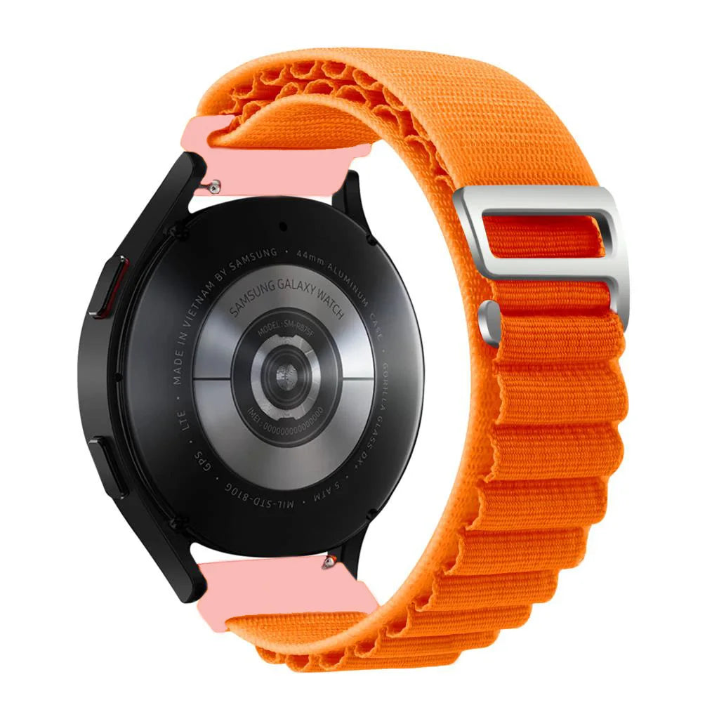 20mm 22mm Band for Samsung Galaxy watch 6/4/5/Pro/classic/3/active 2/Gear S3 Alpine loop bracelet correa HUAWEI GT 2 4 3 Strap