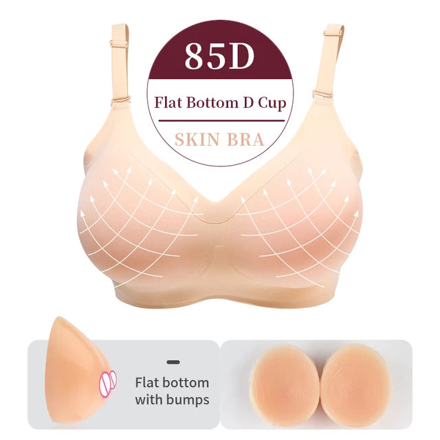 Large Realistic Silicone False Breast For Crossdresser Shemale Transgender Drag Queen Transvestite Mastectomy