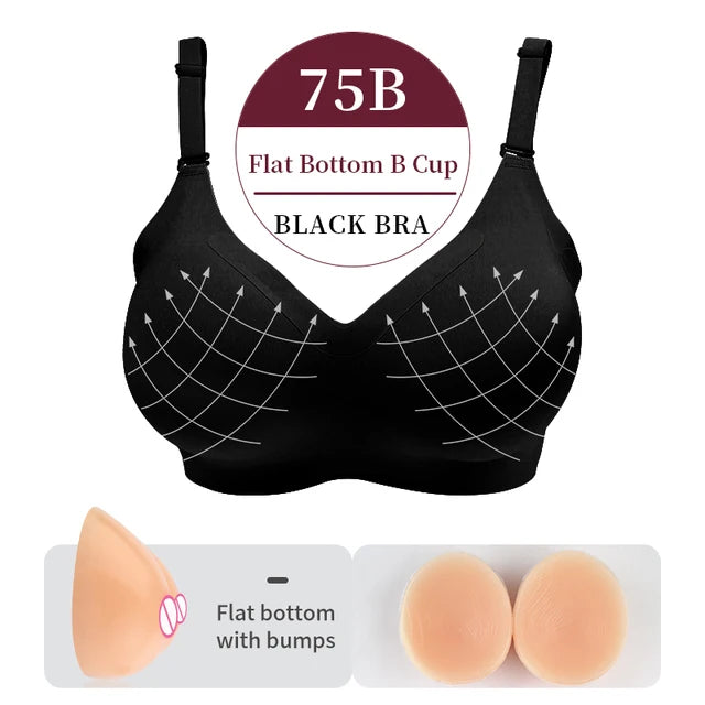 Large Realistic Silicone False Breast For Crossdresser Shemale Transgender Drag Queen Transvestite Mastectomy