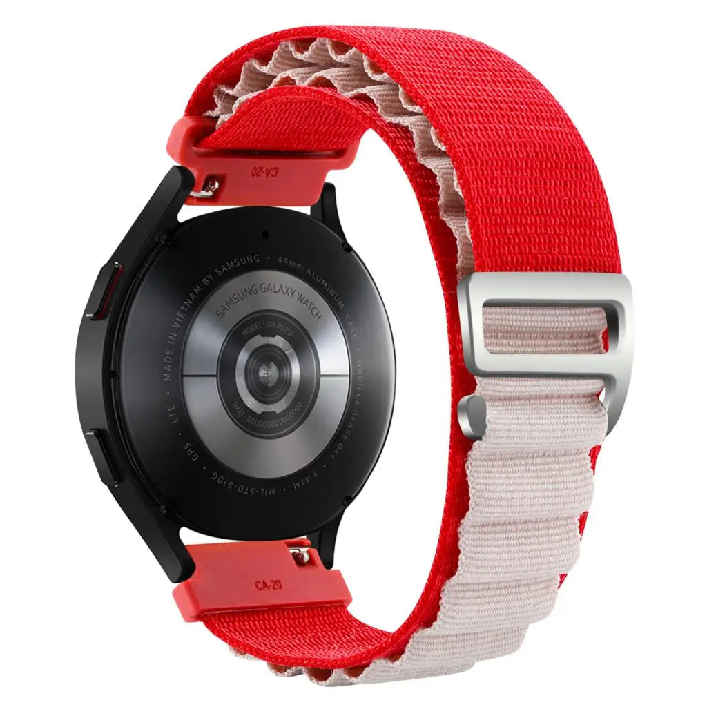 20mm 22mm Band for Samsung Galaxy watch 6/4/5/Pro/classic/3/active 2/Gear S3 Alpine loop bracelet correa HUAWEI GT 2 4 3 Strap