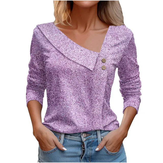 Women Fashion Long Sleeve Top White Floral Print Shirts And Blouses 3D Print Clothes For Women 2024