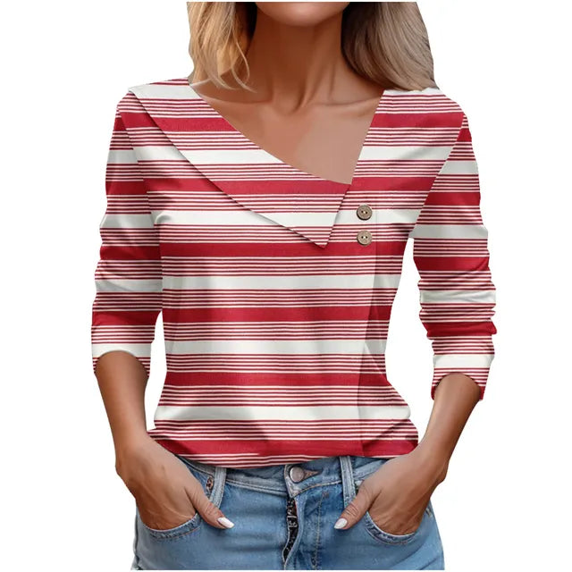 Women Fashion Long Sleeve Top White Floral Print Shirts And Blouses 3D Print Clothes For Women 2024