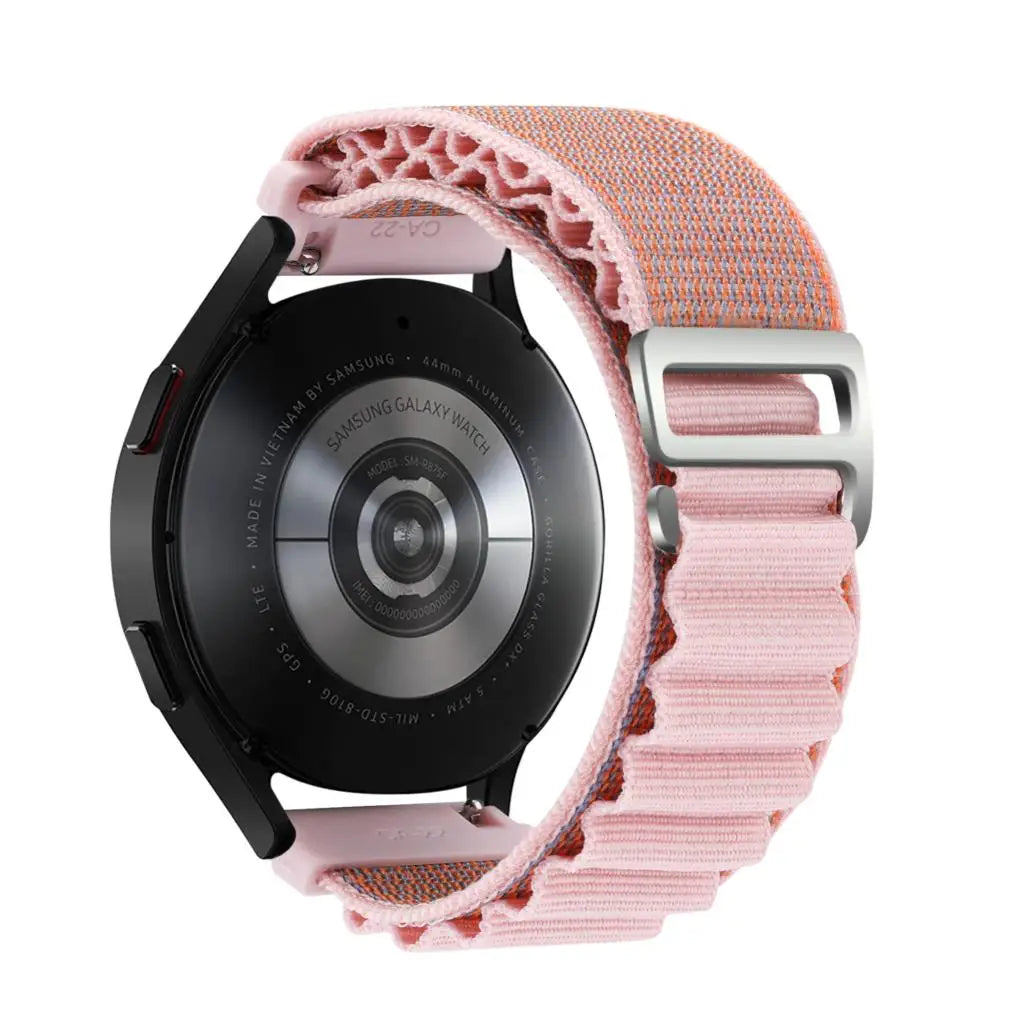 20mm 22mm Band for Samsung Galaxy watch 6/4/5/Pro/classic/3/active 2/Gear S3 Alpine loop bracelet correa HUAWEI GT 2 4 3 Strap
