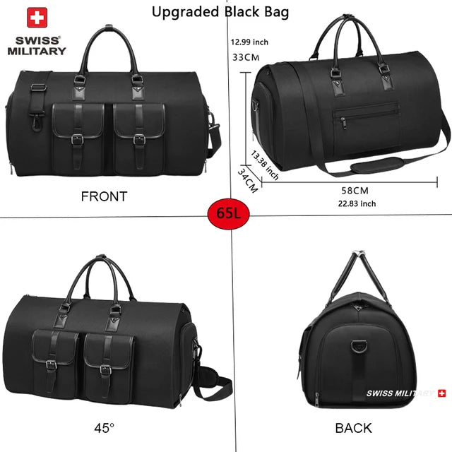 SWISS MILITARY New Men's Business Garment Bag