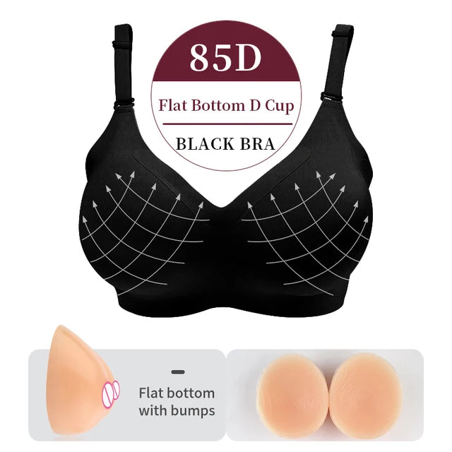 Large Realistic Silicone False Breast For Crossdresser Shemale Transgender Drag Queen Transvestite Mastectomy