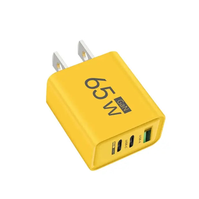 65W GaN USB Fast Charger for iPhone 14, 15 Pro, Xiaomi, Samsung, and more - MaJuah