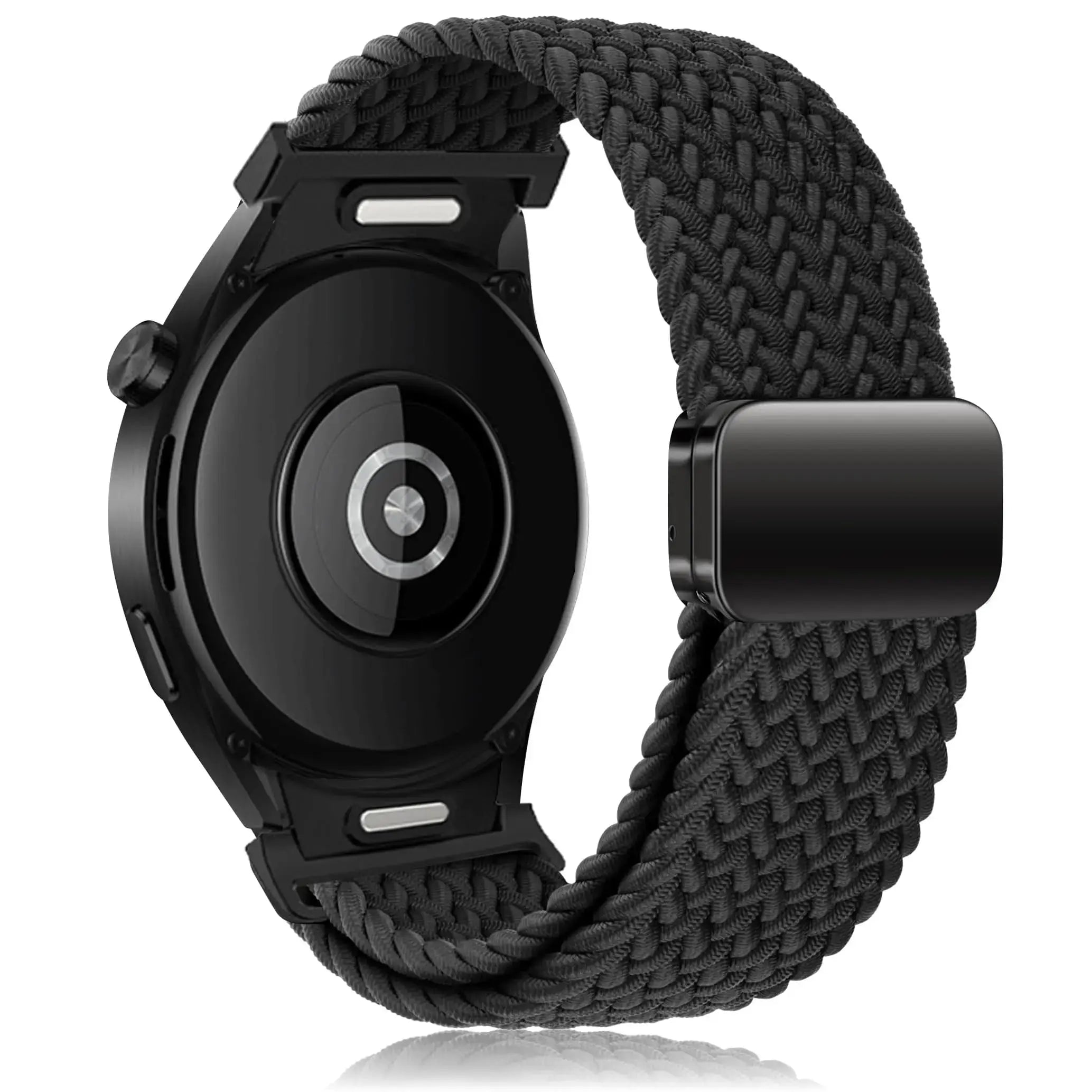 Braided solo loop Band For Samsung Galaxy Watch 6 4 classic/5 pro 47mm 44mm 40mm Magnetic No Gaps bracelet Galaxy watch4 strap - MaJuah
