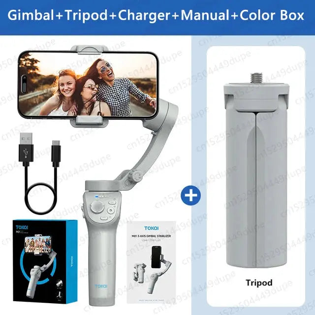StabiTripod Pro: M01 3-Axis Gimbal Stabilizer - MaJuah