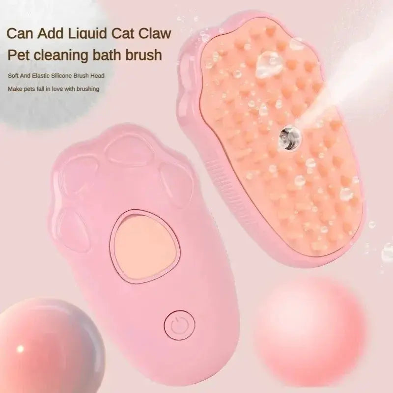 3 in 1 Pet Comb Brush Electric Spray Cat Steam Brush Spray Cat Hair Brushes for Massage Pet Float remover Cat Supplies - MaJuah