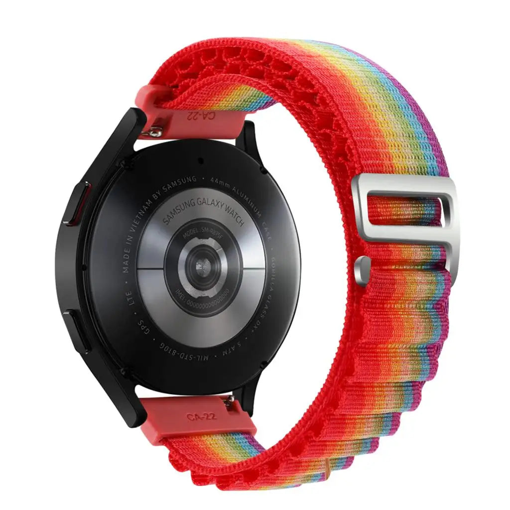 20mm 22mm Band for Samsung Galaxy watch 6/4/5/Pro/classic/3/active 2/Gear S3 Alpine loop bracelet correa HUAWEI GT 2 4 3 Strap